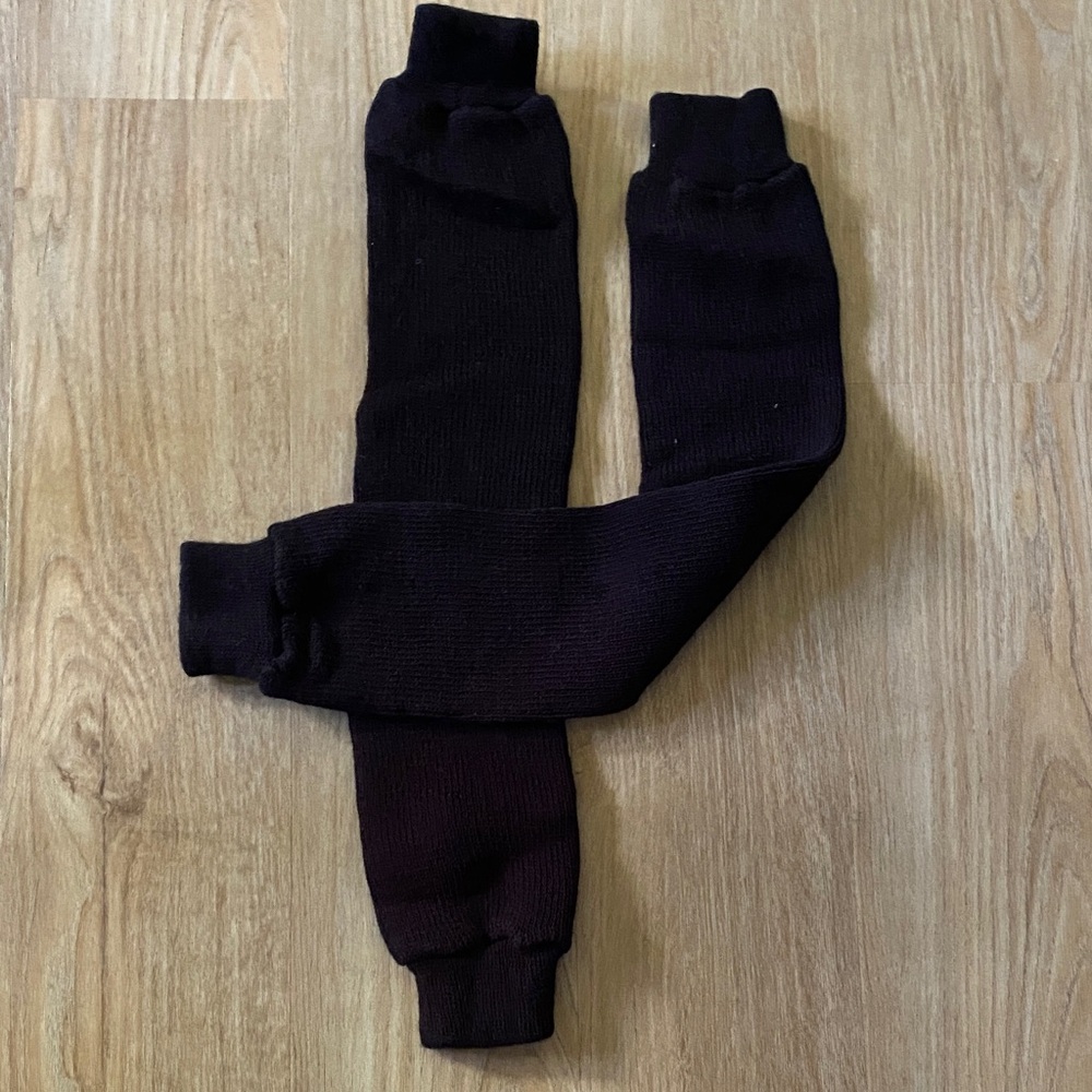 Black Leg warmers - new without tag